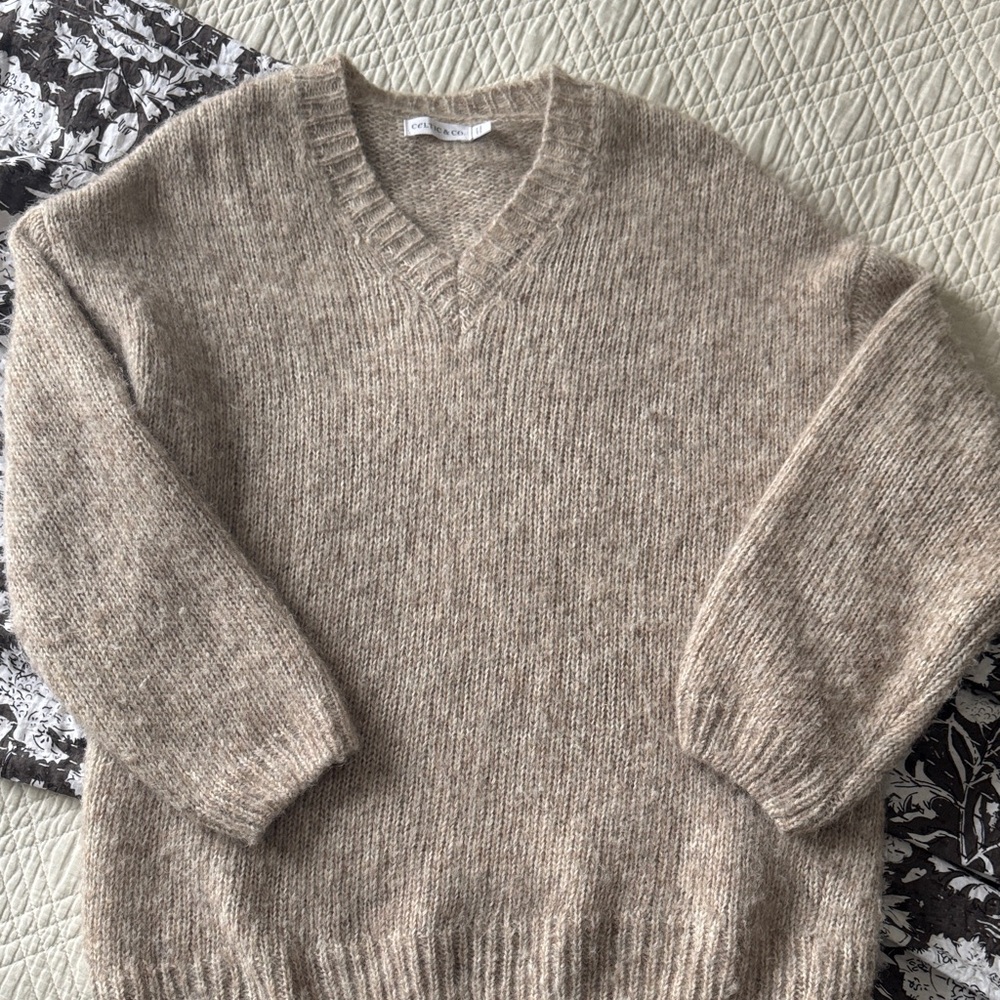 Celtic & Co. Wool and Cotton Blend Sweater